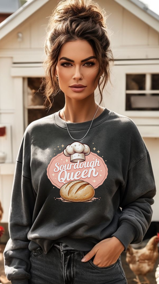 Sourdough Queen DTF Print