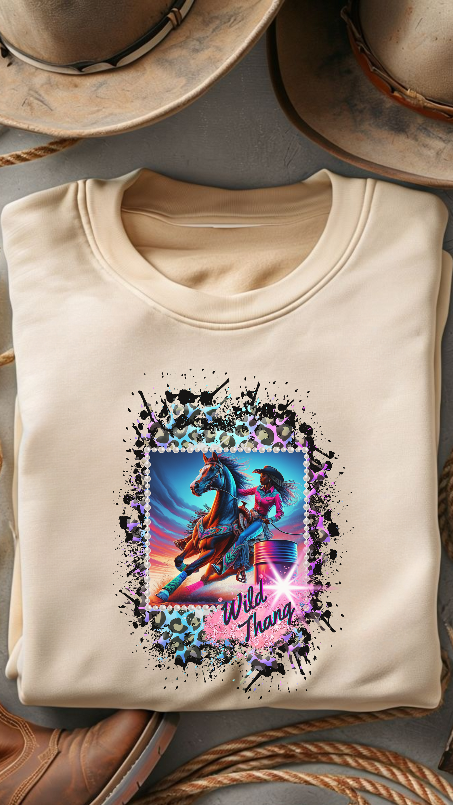 Wild Thang Name DTF Print