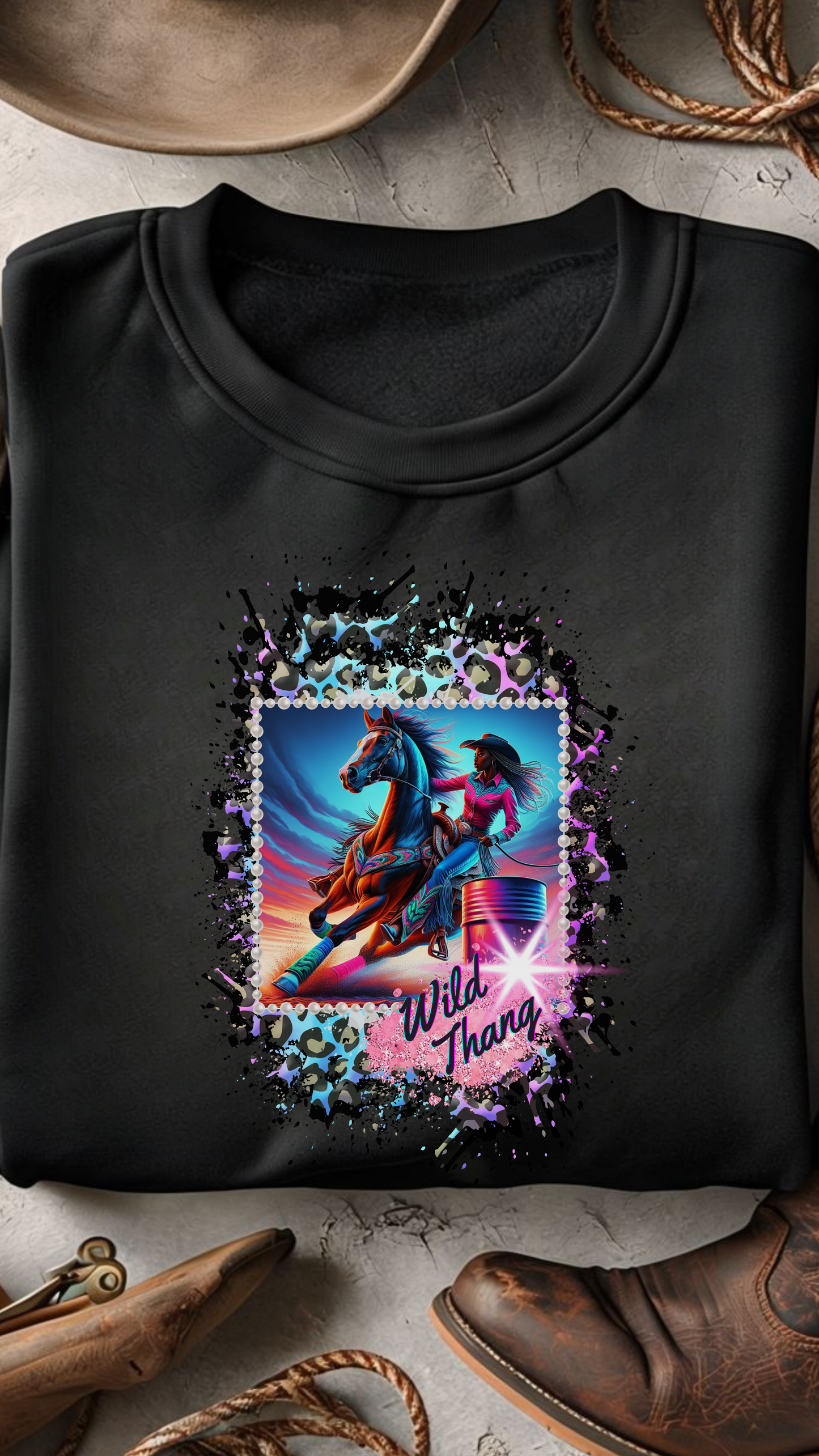 Wild Thang Name DTF Print
