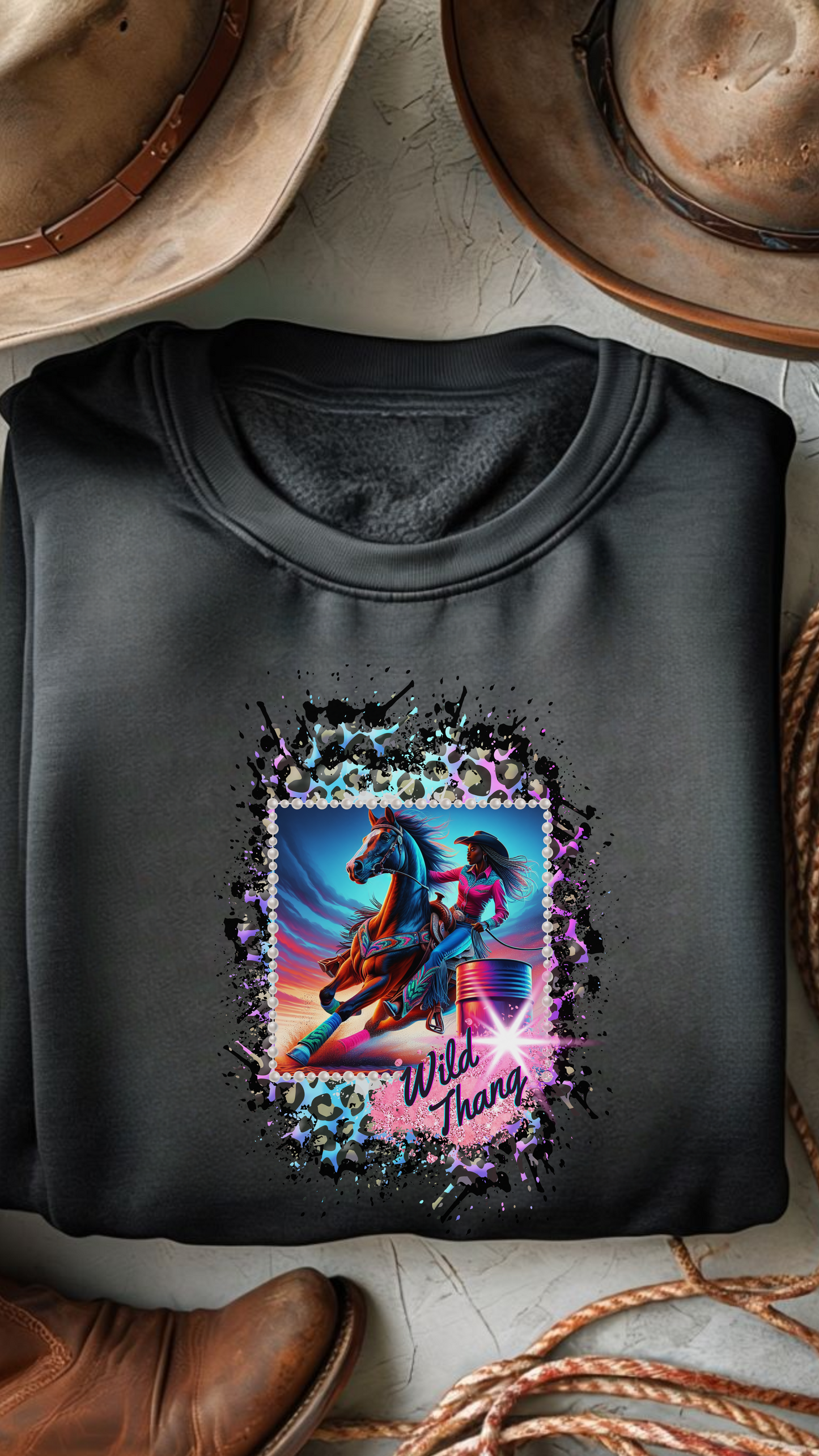 Wild Thang Name DTF Print
