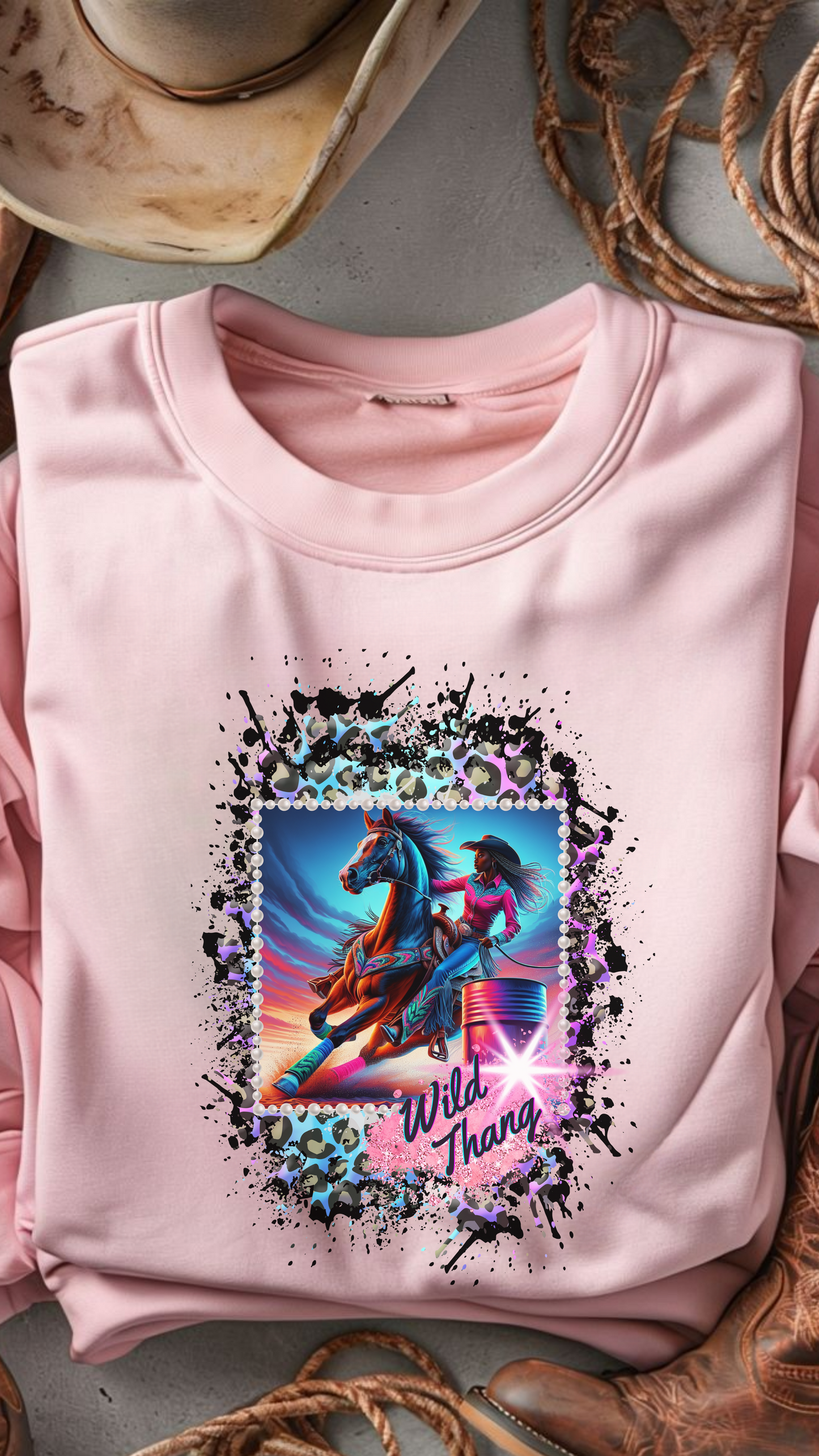 Wild Thang Name DTF Print