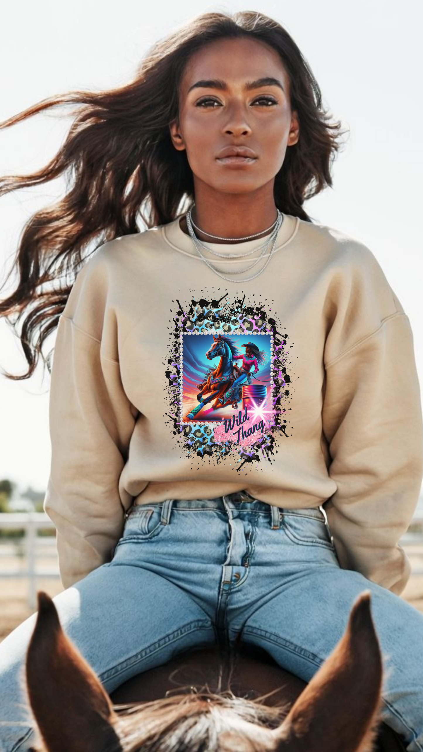Wild Thang Name DTF Print